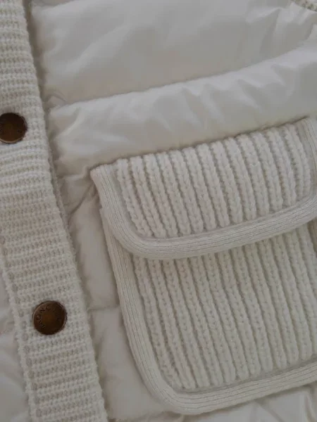 Dětska bunda Moncler Enfant bílá