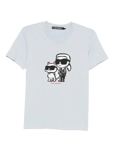 Tricou Karl Lagerfeld albastru