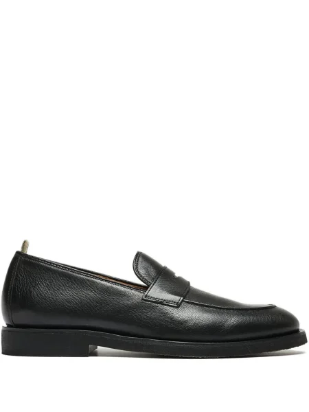 Pantofi loafer Officine Creative din piele negru