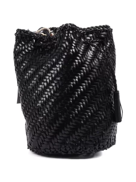 Geantă bucket Dragon Diffusion din piele negru