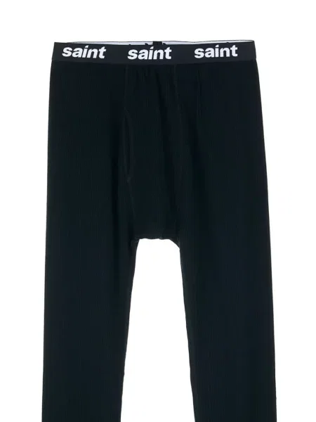 Termic pantaloni Saint Mxxxxxx cu autograf negru