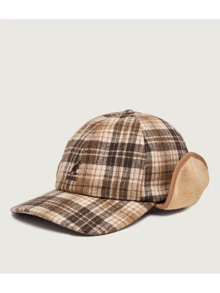 KANGOL Șapcă baseball cu adaos de lână bej