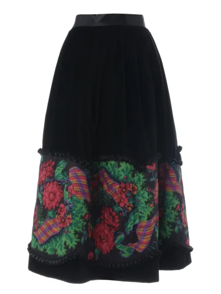 Fustă midi Souleiado negru
