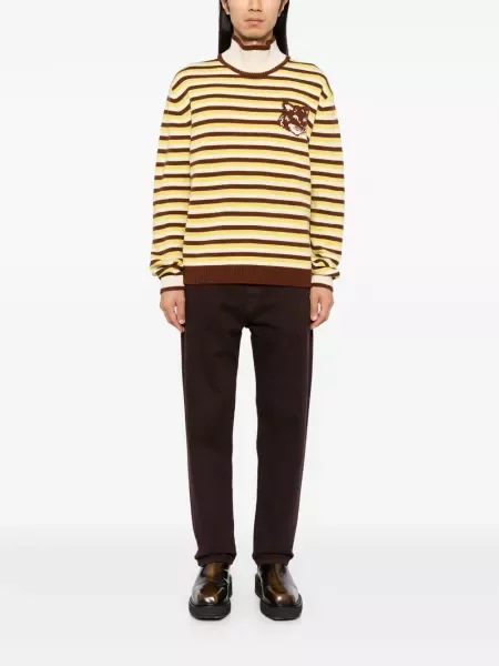 Pulover Maison Kitsune verde