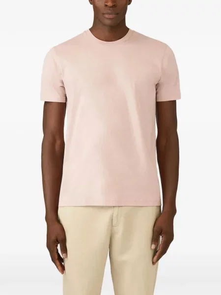 Scurt tricou Sunspel roz
