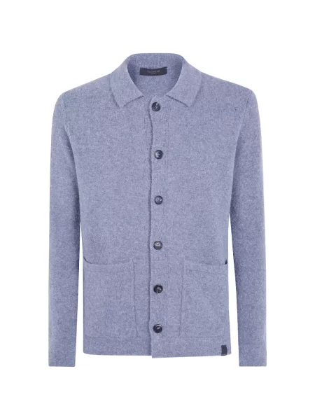 Gulerat cardigan Zanone gri