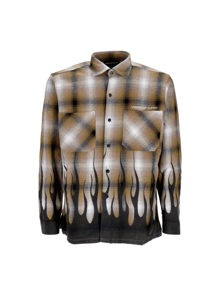 Koszula Vision Of Super z długim rękawem flanelowa