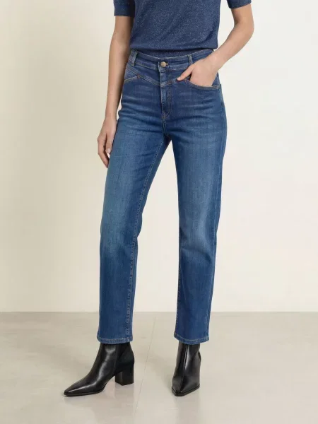 Marc Cain Jeansy Mom Renton blau