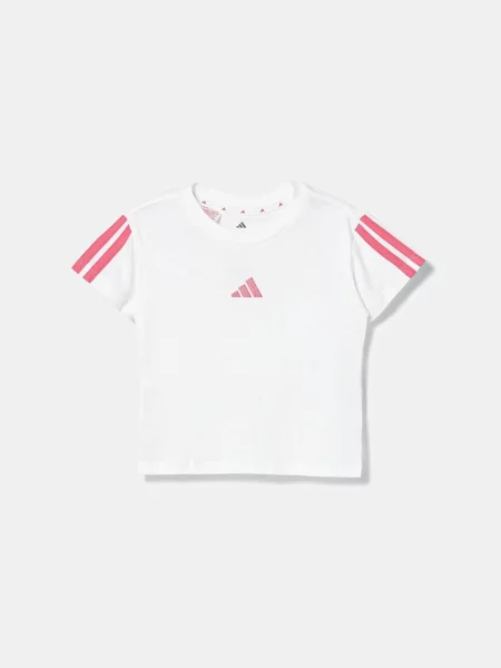 Adidas tričko bílé