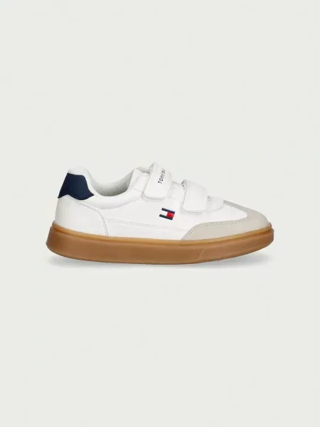 Tommy Hilfiger sneakers pentru copii alb