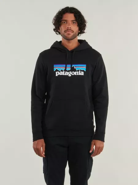 Mikina Patagonia Logo Uprisal black čierna