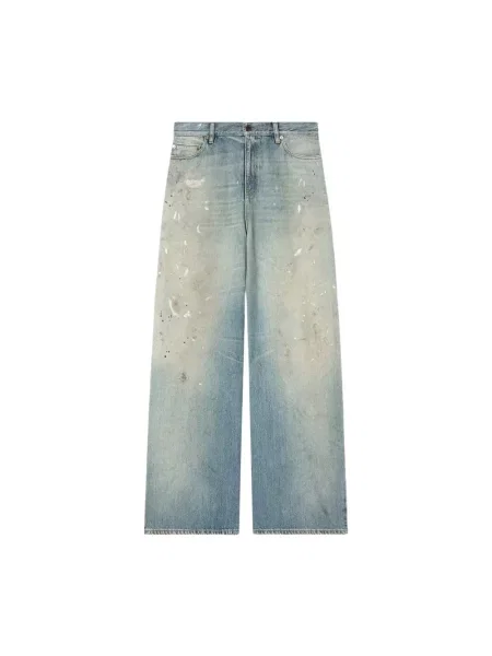 Jeansy boyfriendy Golden Goose niebieskie