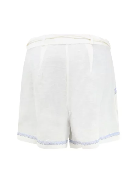 Szorty Scarlett Poppies białe