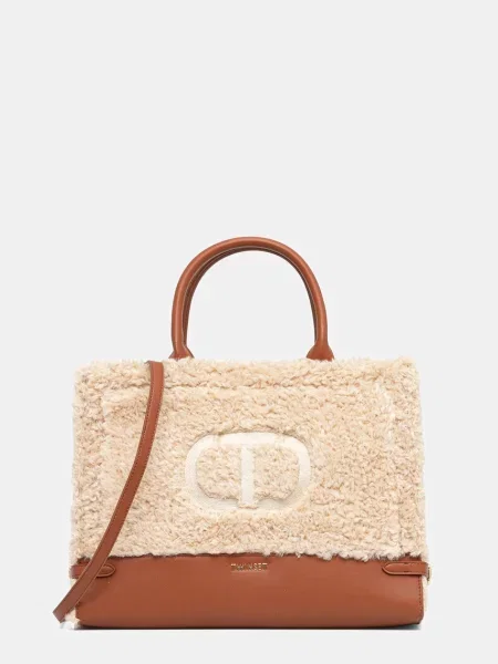 Twinset torebka beżowy