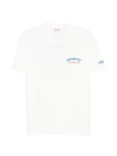 Tricou Mc2 Saint Barth cu imagine alb