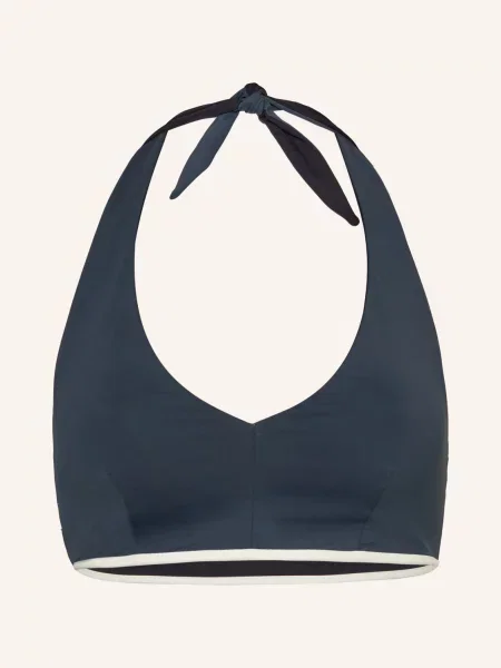 Mymarini Góra Od Bikini Wiązana Na Szyi Holiday Model Dwustronny schwarz szary