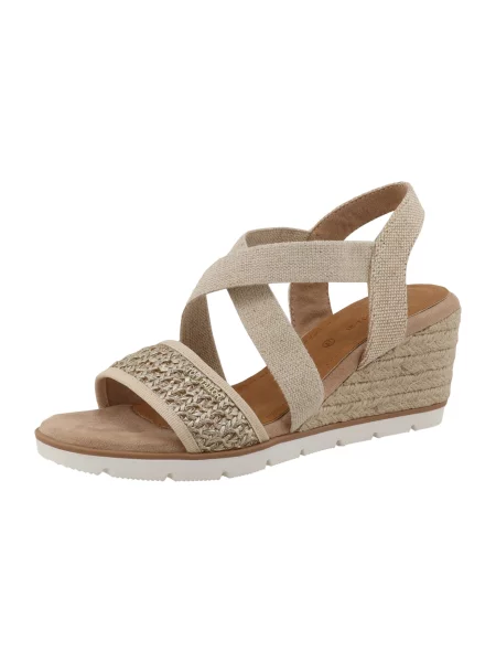 TOM TAILOR Sandale bej