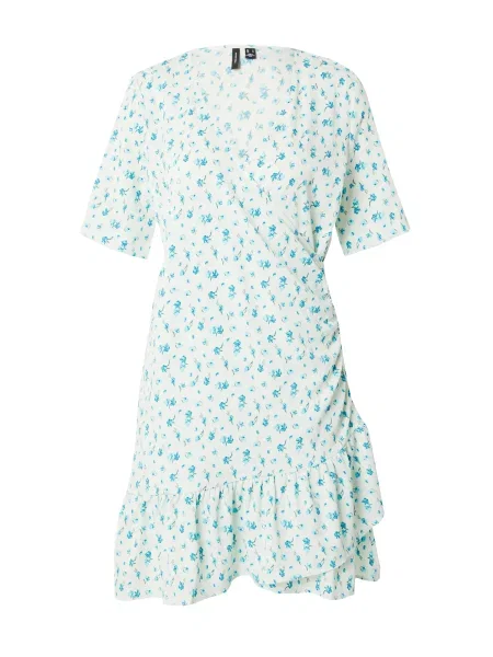 VERO MODA Rochie VMPAGE deschis / azuriu / albastru neon / verde pin bej