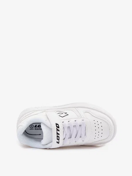 Sneakerși copii Lotto alb