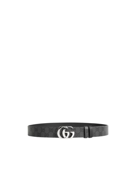 Pasek Gucci skórzany czarny