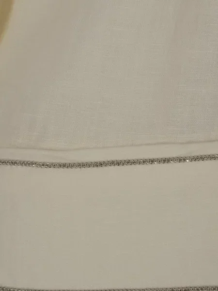 Cu centură rochie midi Peserico alb