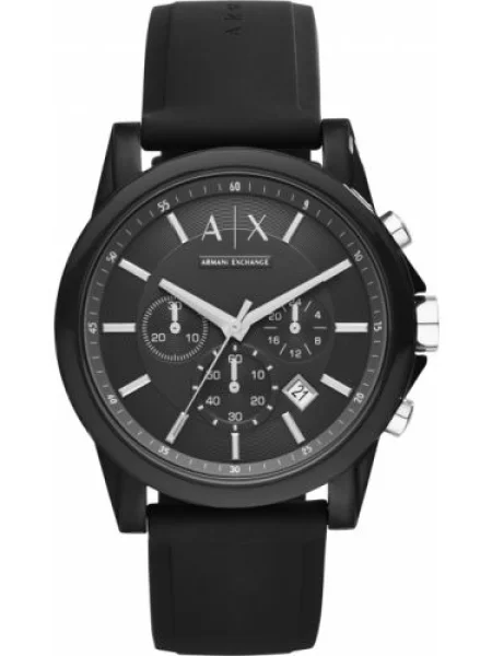 ARMANI EXCHANGE Analóg órák szürke ezüst fekete