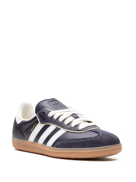 Nėriniuotos sportbačiai Adidas Gazelle su raišteliais mėlyna