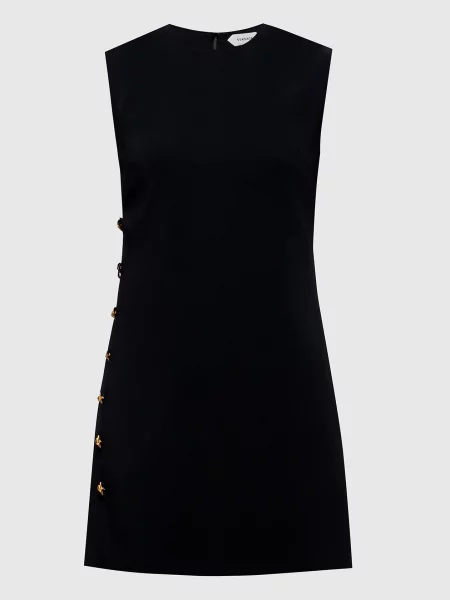 Платье мини Versace черное