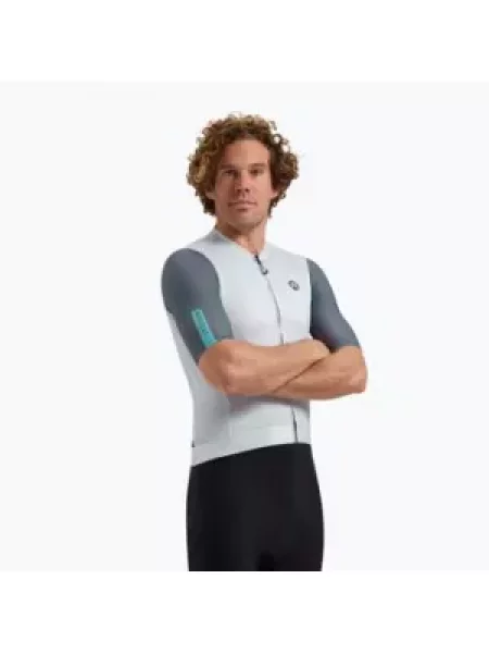 Велофутболка Rogelli Fast / бірюзова сіра