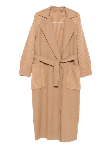 Палто Max Mara кафяво