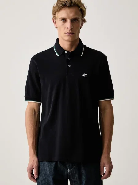 Tricou polo Armani Exchange