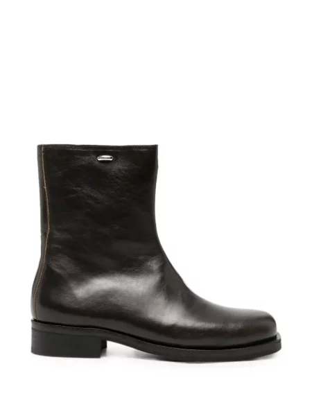 Botine Our Legacy din piele maro