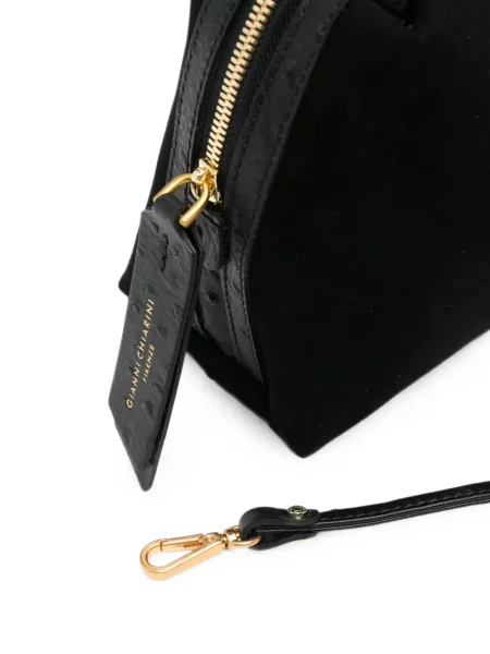 Geantă shopper Gianni Chiarini din piele negru