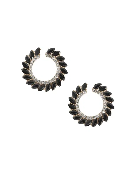 SOHI Uhani Hemlat' črna