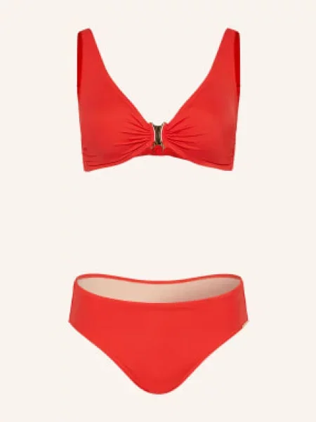 Charmline Bralette Bikiny Essential Classics červená