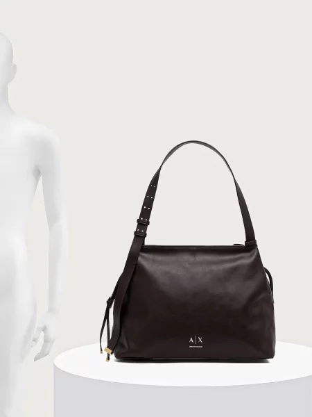 Armani Exchange Táska Sötétbarna barna