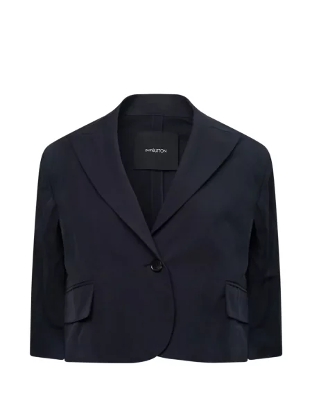 Sacou Pushbutton albastru