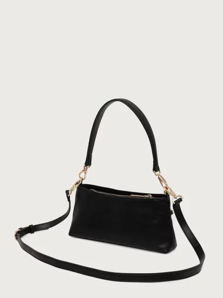 Geanta crossbody Valentino din piele negru