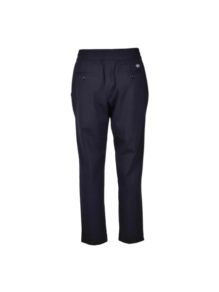 Spodnie Emporio Armani niebieskie