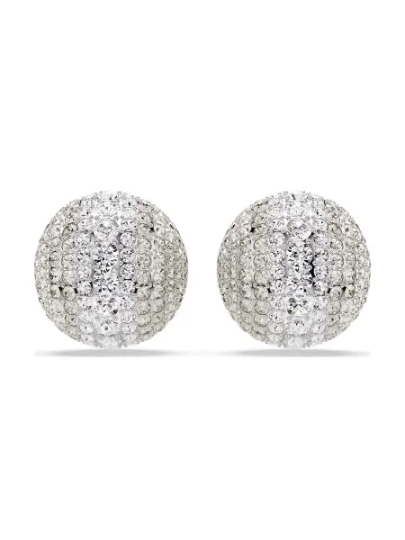 Cercei Swarovski argintiu
