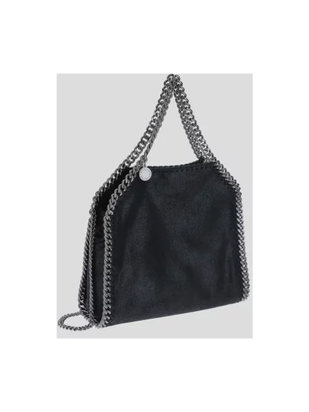 Mała mały torebka skórzana Stella Mccartney elegancka czarna