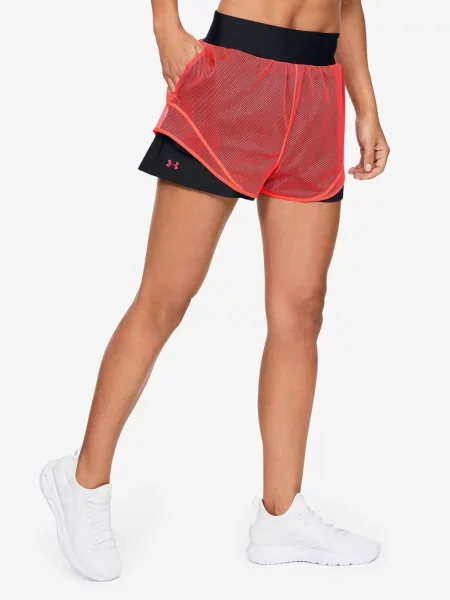 Pantaloni scurți de sport Under Armour negru