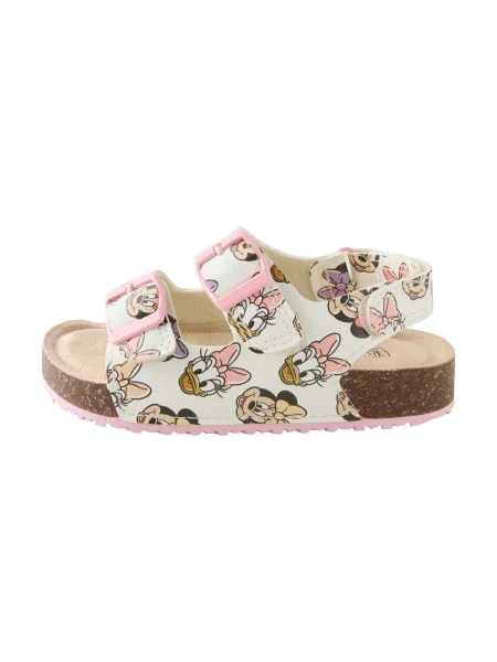 Next Sandale Minnie Mouse galben / roz / negru alb