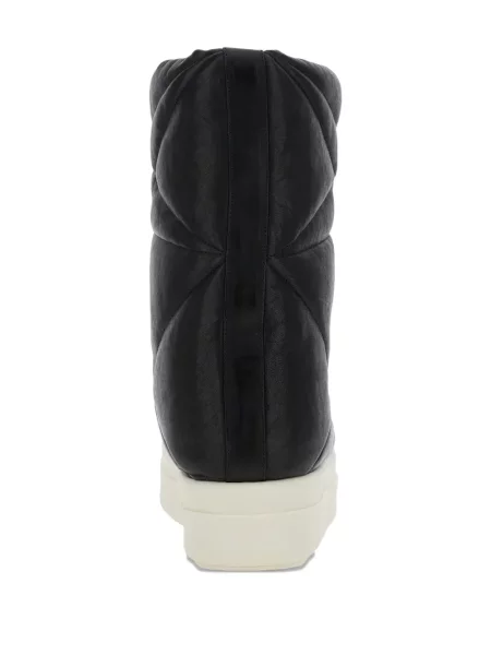 Botine Rick Owens din piele negru