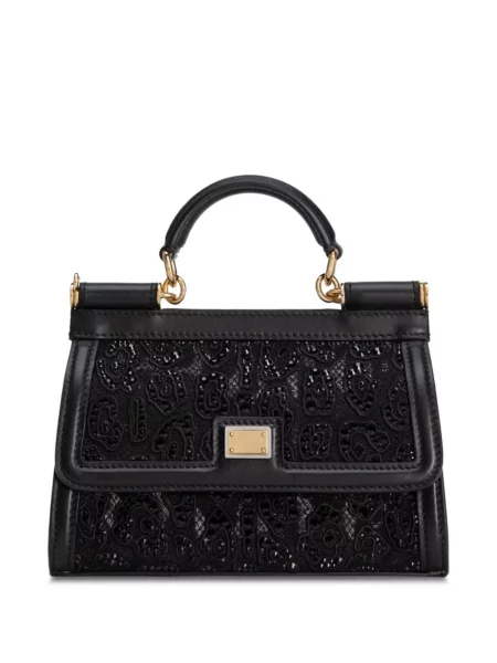 Geantă Dolce & Gabbana Sicily negru