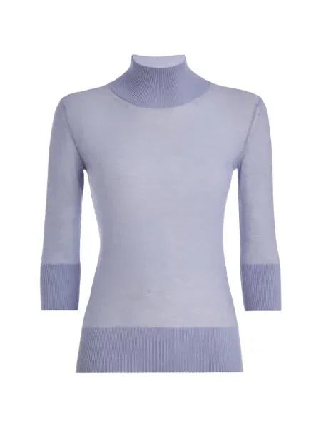 Lung top Genny albastru