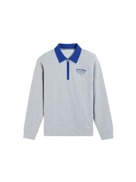 Scalpers Mikina / melír šedá