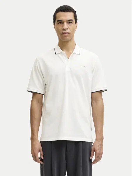 Jack & Jones Tricou polo Blualves Écru