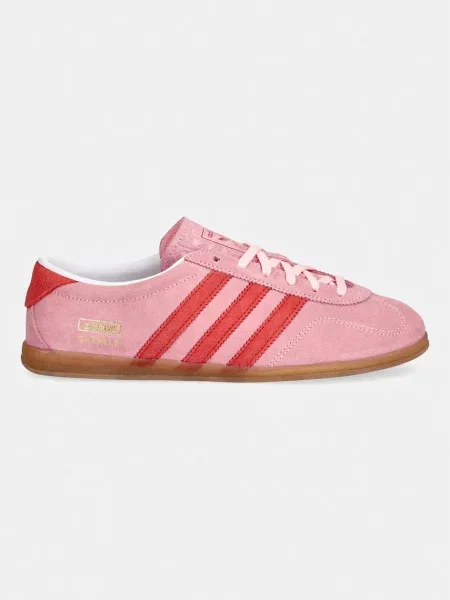 Dámske semišové tenisky adidas Originals Gazelle Lo Pro ružová