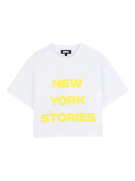 Dětské tričko Dkny bílé
